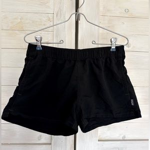 Women’s Patagonia Black Shorts Size Medium. Like barely baggies